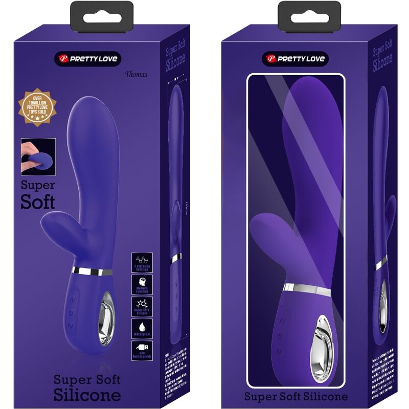 PRETTY LOVE - THOMAS PURPLE MULTIFUNCTIONAL G-SPOT VIBRATOR