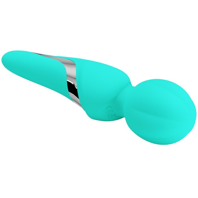 PRETTY LOVE - WALTER VIBRATING WAND AQUA GREEN