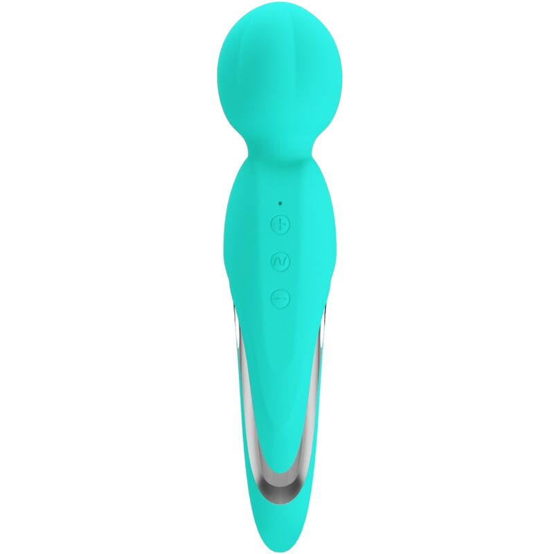 PRETTY LOVE - WALTER VIBRATING WAND AQUA GREEN