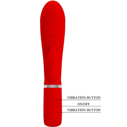 PRETTY LOVE - MULTIFUNCTIONAL G-SPOT VIBRATOR PRESCOTT RED