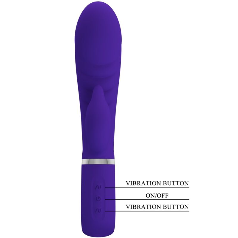 PRETTY LOVE - VIBRATORE MULTIFUNZIONE G-SPOT PRESCOTT VIOLA - PRETTY LOVE FLIRTATION | Lingerie Harness Boutique