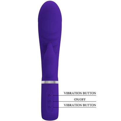 PRETTY LOVE - VIBRATORE MULTIFUNZIONE G-SPOT PRESCOTT VIOLA - PRETTY LOVE FLIRTATION | Lingerie Harness Boutique
