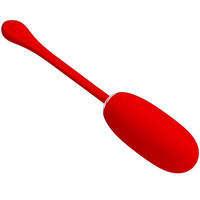 PRETTY LOVE - KIRK RED RECHARGEABLE VIBRATING EGG