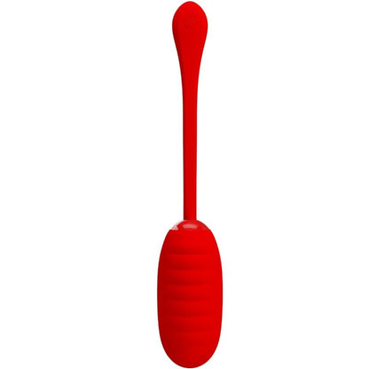 PRETTY LOVE - KIRK RED RECHARGEABLE VIBRATING EGG