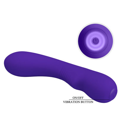 PRETTY LOVE - PRESCOTT PURPLE RECHARGEABLE VIBRATOR