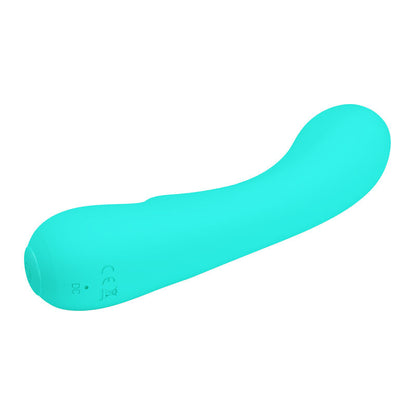 PRETTY LOVE - PRESCOTT RECHARGEABLE VIBRATOR AQUA GREEN