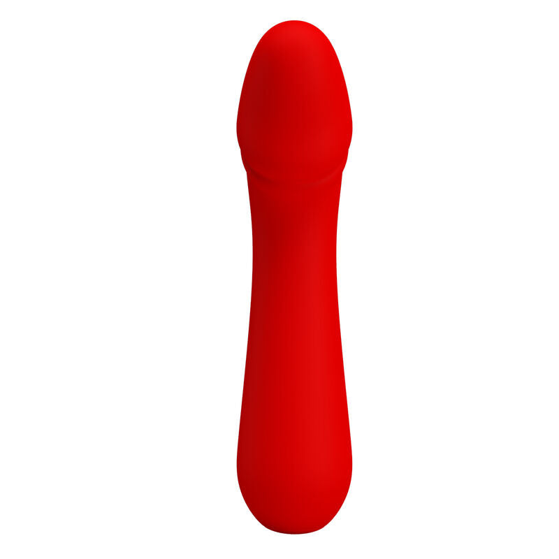 PRETTY LOVE - RECHARGEABLE VIBRATOR CETUS RED