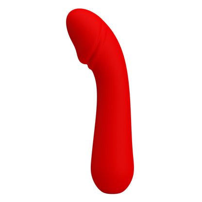 PRETTY LOVE - RECHARGEABLE VIBRATOR CETUS RED