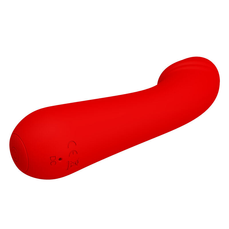 PRETTY LOVE - RECHARGEABLE VIBRATOR CETUS RED