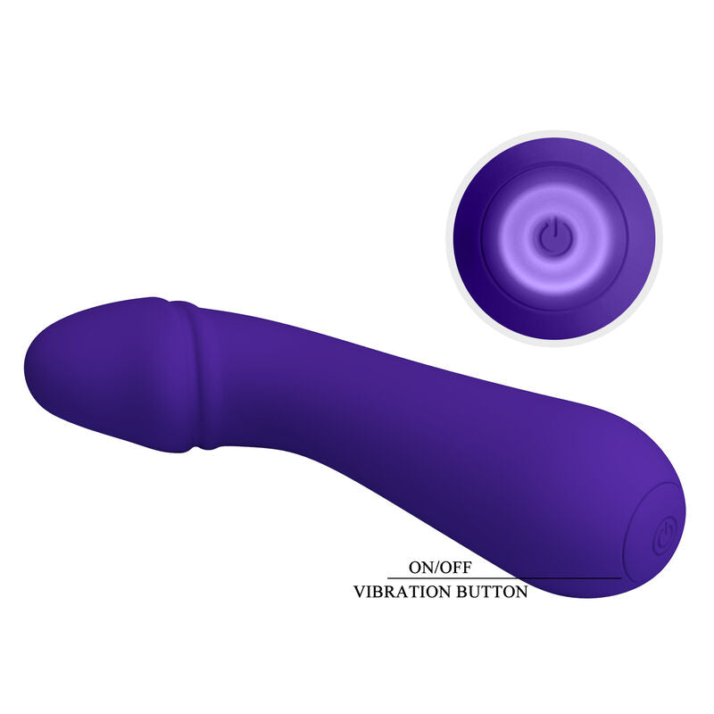PRETTY LOVE - VIBRATORE RICARICABILE CETUS VIOLA - PRETTY LOVE SMART | Lingerie Harness Boutique