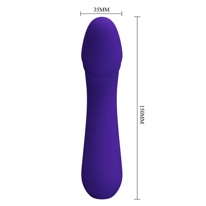 PRETTY LOVE - RECHARGEABLE VIBRATOR CETUS PURPLE