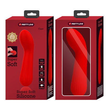 PRETTY LOVE - VIBRATORE RICARICABILE FAUN ROSSO - PRETTY LOVE SMART | Lingerie Harness Boutique