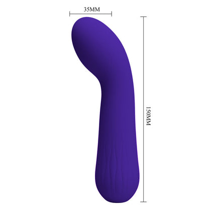 PRETTY LOVE - FAUN PURPLE RECHARGEABLE VIBRATOR