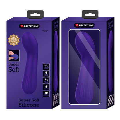 PRETTY LOVE - FAUN PURPLE RECHARGEABLE VIBRATOR