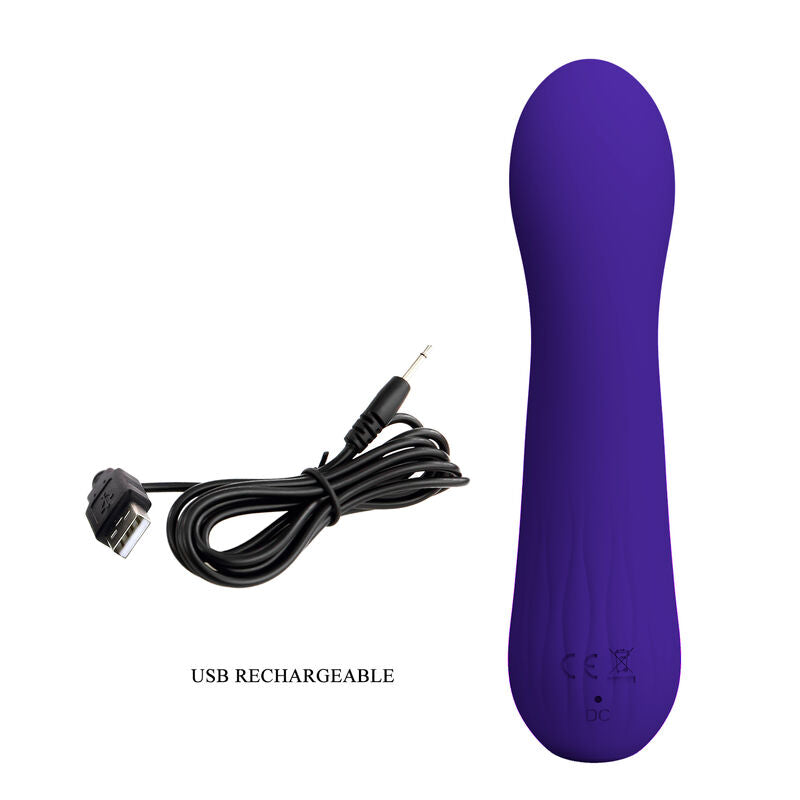PRETTY LOVE - VIBRATORE RICARICABILE FAUN VIOLA - PRETTY LOVE SMART | Lingerie Harness Boutique