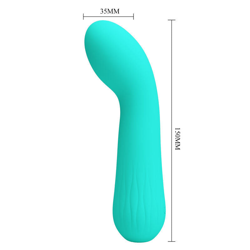 PRETTY LOVE - VIBRATORE RICARICABILE FAUN VERDE ACQUA - PRETTY LOVE SMART | Lingerie Harness Boutique