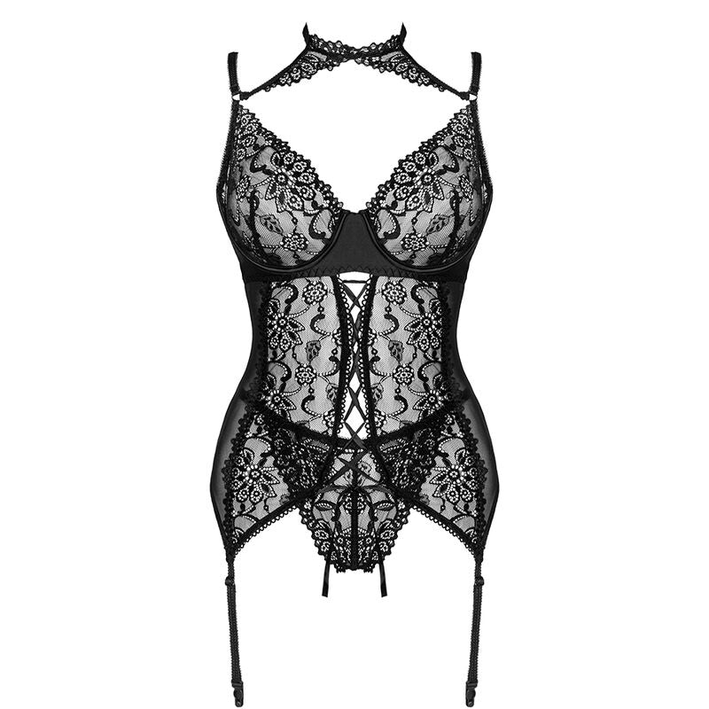 LIVCO CORSETTI FASHION - GIELLANDRA FOR THE SENSES COLLECTION CORSET + BLACK PANTY