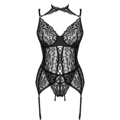 LIVCO CORSETTI FASHION - GIELLANDRA FOR THE SENSES COLLECTION CORSET + BLACK PANTY