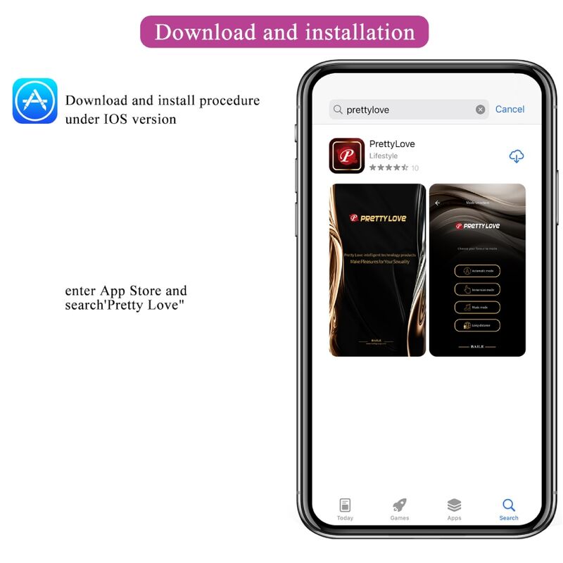 PRETTY LOVE - APP JAYLEEN VIBRATOR TELECOMANDO VIOLA - PRETTY LOVE LED | Lingerie Harness Boutique