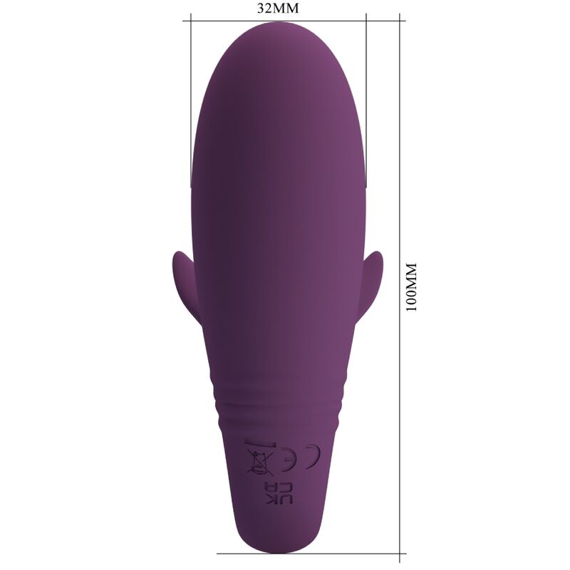 PRETTY LOVE - APP JAYLEEN VIBRATOR TELECOMANDO VIOLA - PRETTY LOVE LED | Lingerie Harness Boutique