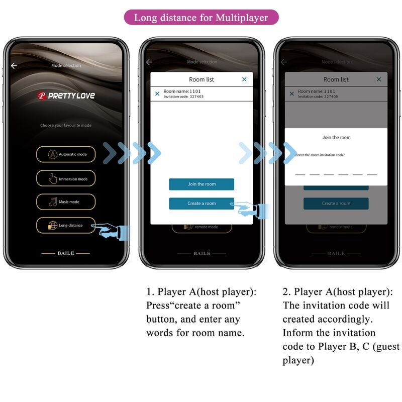 PRETTY LOVE - CATALINA VIBRATOR APP TELECOMANDO VIOLA - PRETTY LOVE LED | Lingerie Harness Boutique