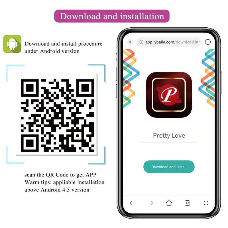 PRETTY LOVE - PLUG ANALE CONTROLLATO DA APP JEFFERSON VIOLA - PRETTY LOVE BOTTOM | Lingerie Harness Boutique