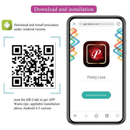 PRETTY LOVE - PLUG ANALE CONTROLLATO DA APP JEFFERSON VIOLA - PRETTY LOVE BOTTOM | Lingerie Harness Boutique