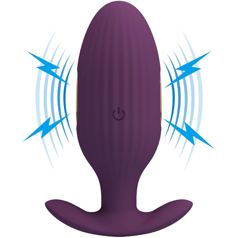 PRETTY LOVE - PLUG ANALE CONTROLLATO DA APP JEFFERSON VIOLA - PRETTY LOVE BOTTOM | Lingerie Harness Boutique