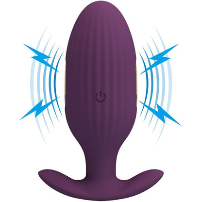 PRETTY LOVE - PLUG ANALE CONTROLLATO DA APP JEFFERSON VIOLA - PRETTY LOVE BOTTOM | Lingerie Harness Boutique
