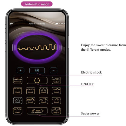 PRETTY LOVE - PLUG ANALE CONTROLLATO DA APP JEFFERSON VIOLA - PRETTY LOVE BOTTOM | Lingerie Harness Boutique