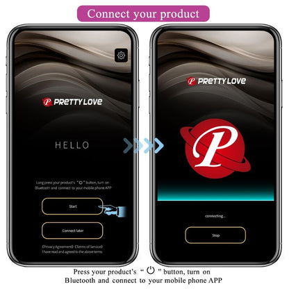PRETTY LOVE - PLUG ANALE CONTROLLATO DA APP JEFFERSON VIOLA - PRETTY LOVE BOTTOM | Lingerie Harness Boutique