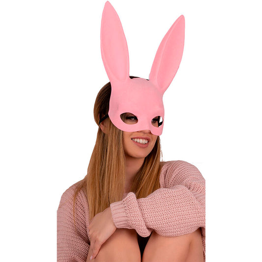 LIVCO CORSETTI FASHION - KOHU RABBIT ROSA MJ009 MASCHERINA TAGLIA UNICA - LIVCO CORSETTI ACCESORIES | Lingerie Harness Boutique