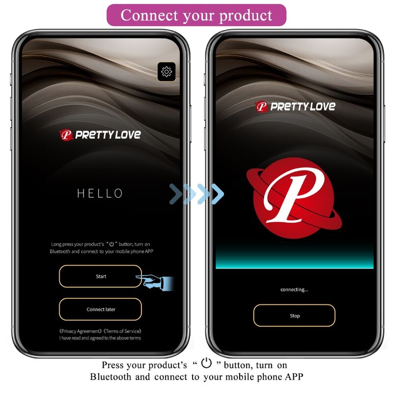PRETTY LOVE - APP ELVIRA KEGEL BALLS TELECOMANDO VIOLA - PRETTY LOVE | Lingerie Harness Boutique
