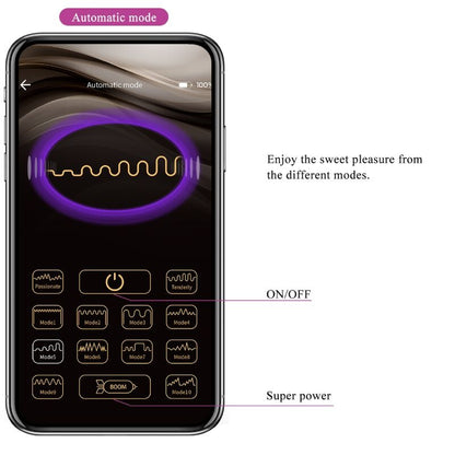 PRETTY LOVE - APP ELVIRA KEGEL BALLS TELECOMANDO VIOLA - PRETTY LOVE | Lingerie Harness Boutique