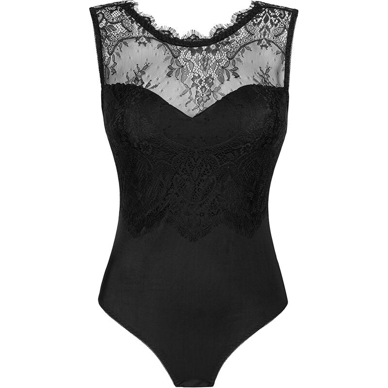 LIVCO CORSETTI FASHION - MUDIENIN LC 90654 BODY NERO L/XL - LIVCO CORSETTI BODIES | Lingerie Harness Boutique