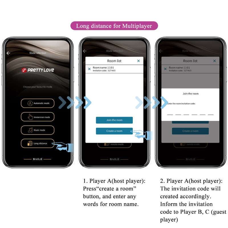 PRETTY LOVE - BILLY TELECOMANDO VIBRAZIONE VIOLA APP GRATUITA - PRETTY LOVE | Lingerie Harness Boutique