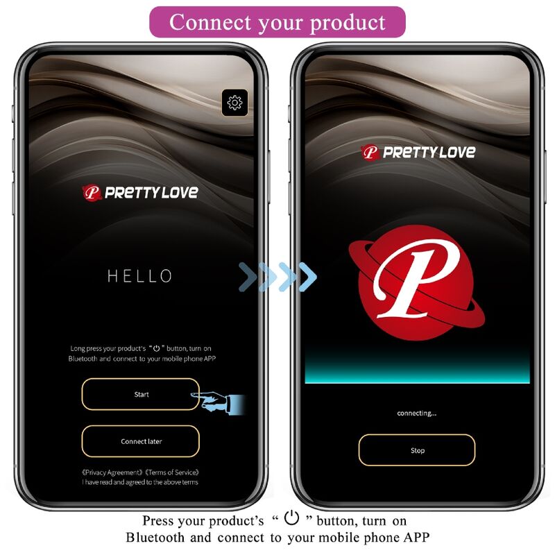 PRETTY LOVE - BILLY TELECOMANDO VIBRAZIONE VIOLA APP GRATUITA - PRETTY LOVE | Lingerie Harness Boutique