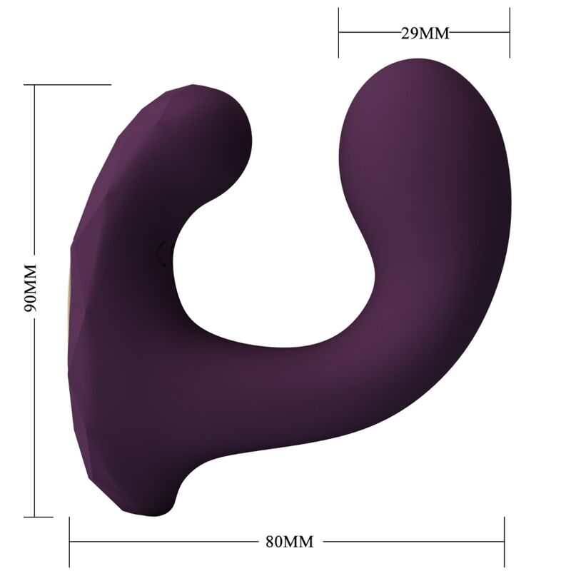 PRETTY LOVE - BILLY TELECOMANDO VIBRAZIONE VIOLA APP GRATUITA - PRETTY LOVE | Lingerie Harness Boutique