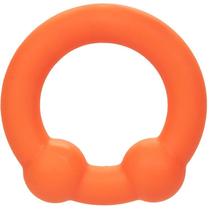 CALEXOTICS - ALPHA ANELLO DUAL BALL ARANCIONE - CALEXOTICS | Lingerie Harness Boutique