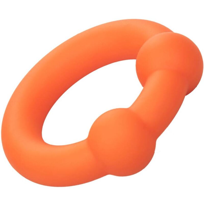 CALEXOTICS - ALPHA ANELLO DUAL BALL ARANCIONE - CALEXOTICS | Lingerie Harness Boutique