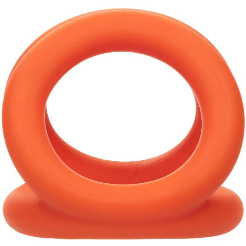 CALEXOTICS - ALPHA TRI-RING ARANCIONE - CALEXOTICS | Lingerie Harness Boutique