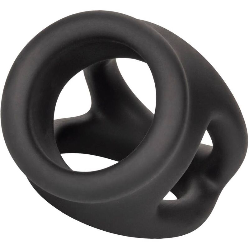 CALEXOTICS - ALPHA ANELLO DUAL CAGE NERO - CALEXOTICS | Lingerie Harness Boutique