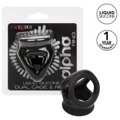 CALEXOTICS - ALPHA RING DUAL CAGE BLACK