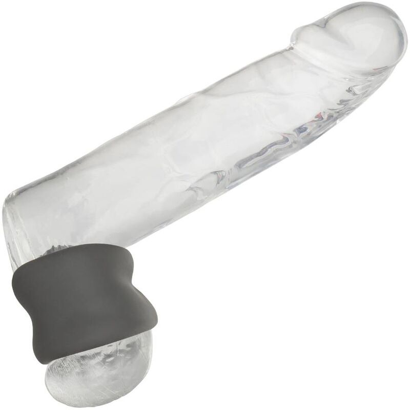 CALEXOTICS - ALPHA ANELLO ALLUNGABILE PER SCROTO NERO - CALEXOTICS | Lingerie Harness Boutique