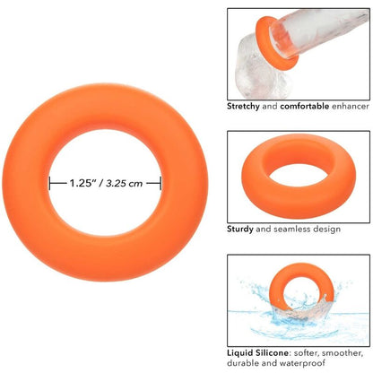 CALEXOTICS - ALPHA LARGE RING PROLONG ORANGE