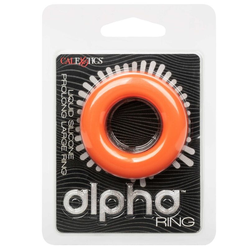 CALEXOTICS - ALPHA ANELLO GRANDE PROLONG ARANCIO - CALEXOTICS | Lingerie Harness Boutique