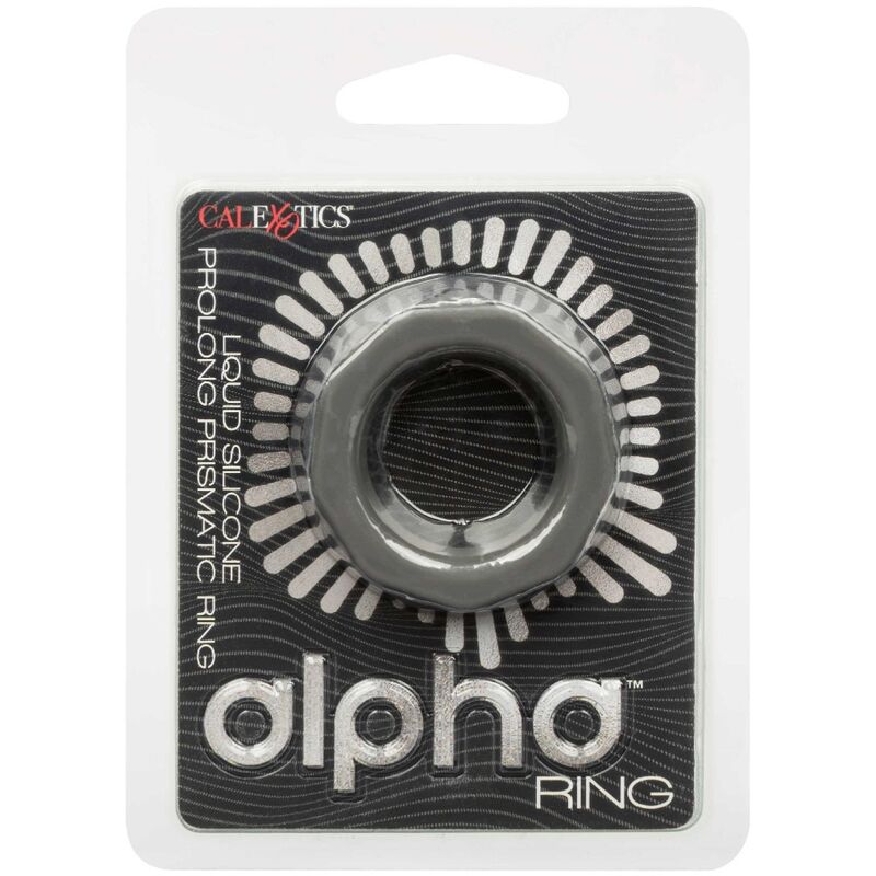 CALEXOTICS - ALPHA ANELLO PRISMATICO PROLONG GRIGIO - CALEXOTICS | Lingerie Harness Boutique