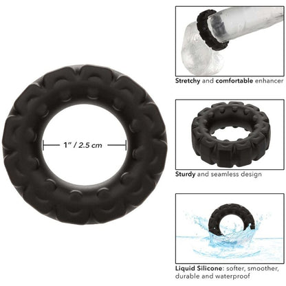 CALEXOTICS - ALPHA TREAD RING PROLONG BLACK