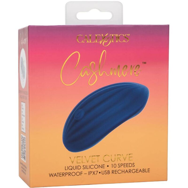 CALEXOTICS - CASHMERE CURVA VELLUTO BLU - CALEXOTICS | Lingerie Harness Boutique