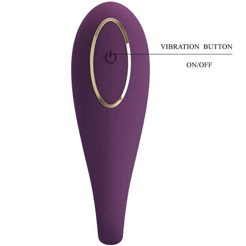 PRETTY LOVE - AUGUST VIBRATORE GLOBAL DOUBLE PLEASURE REMOTO - PRETTY LOVE C-TYPE | Lingerie Harness Boutique